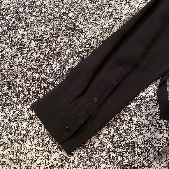 Rebecca Taylor silk blouse with zipper back - Picture 6 of 11